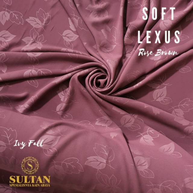 50CM EMBOS IVY FALL SOFT LEXUS  ROSE BROWN