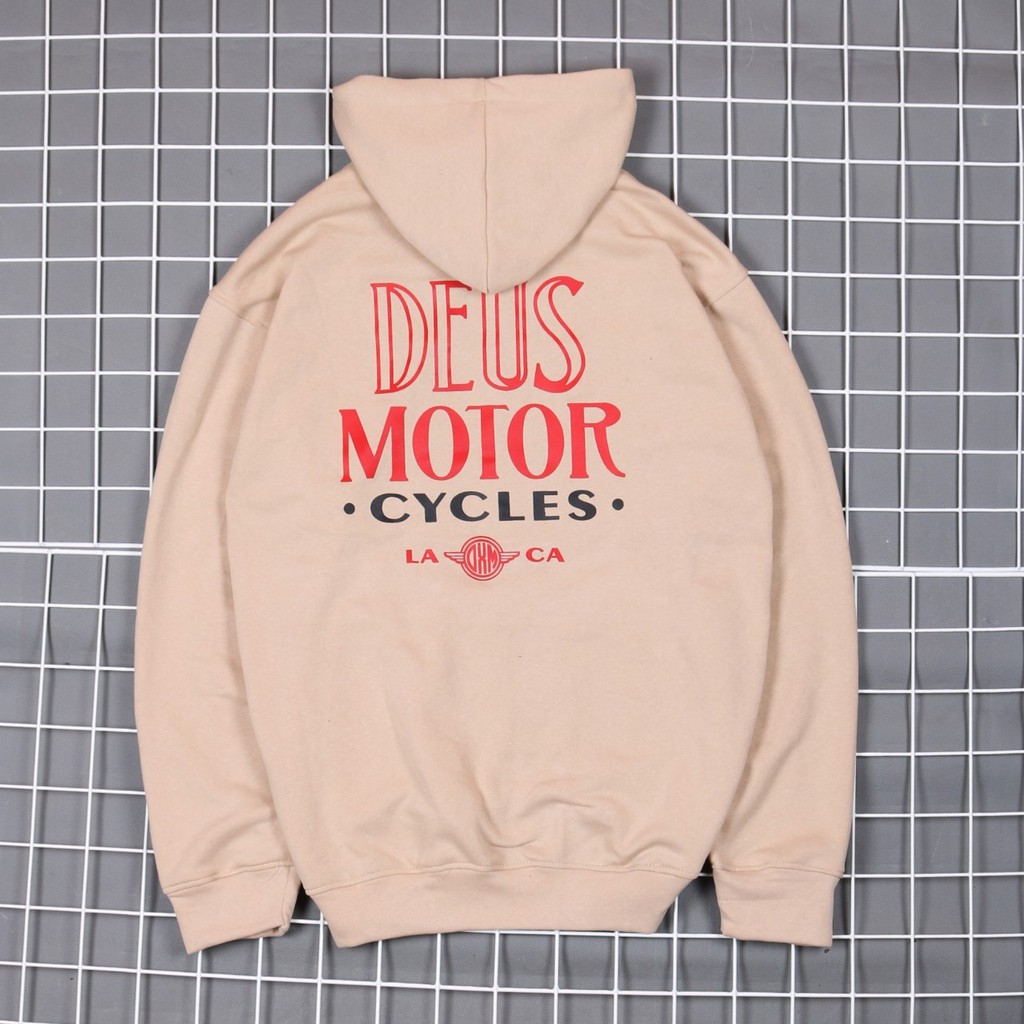 JAKET SWEATER HOODIE BS D E U S EX MACHINA MOTORCYCLES UNISEX PREMIUM QUALITY