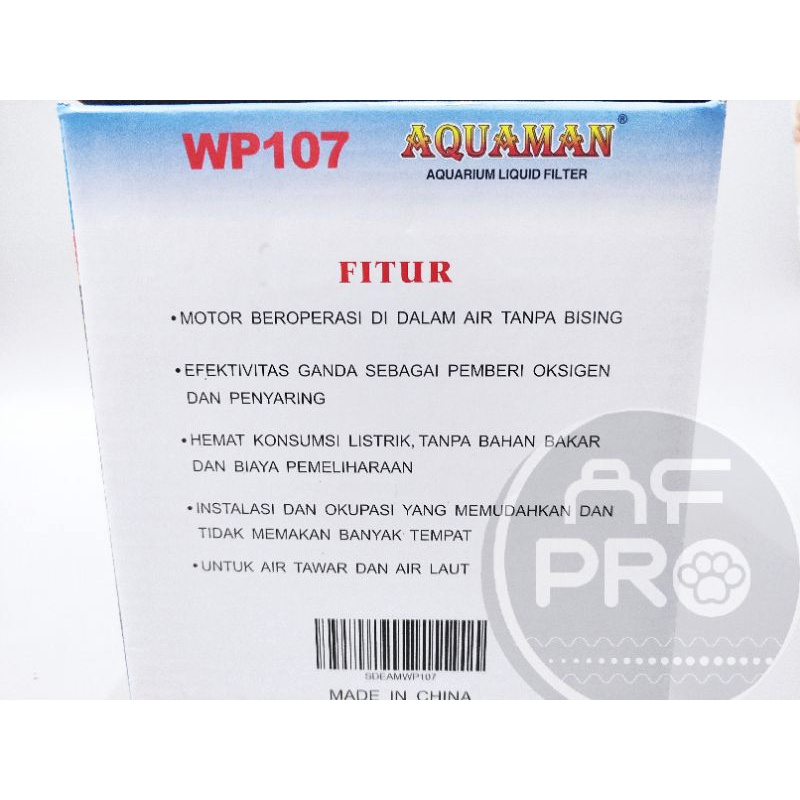 Promo murah pompa kolam low watt AQUAMAN WP 107