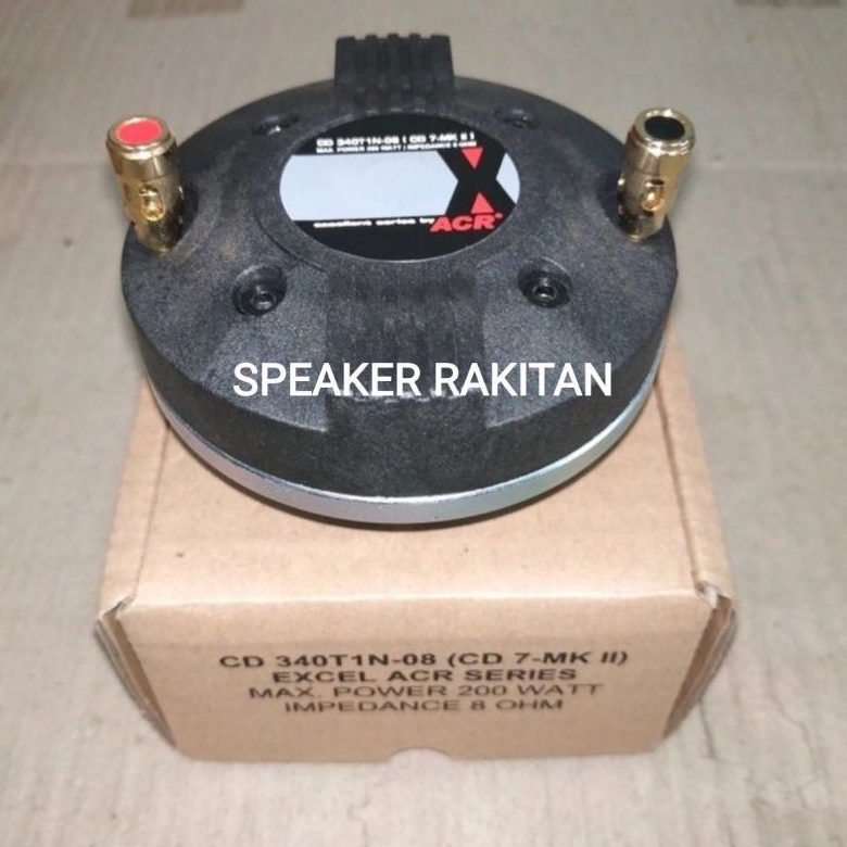 Driver Tweeter / Compression Driver Tweeter Horn ACR CD7 Mk2 Excellent