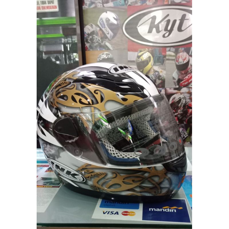 INK CL PRIMO SERI 2 SINGEL VISOR WHITE/GUNMETTAL/GOLD