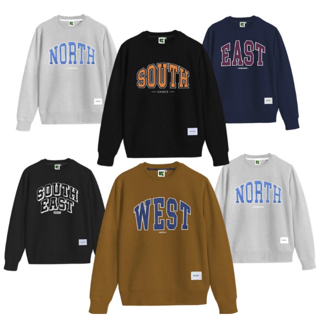 BEST SELLER / SWEATER WANITA WEST BASIC CREWNECK TERBARU - SWEATSHIRT WEST / JAKET WEST / CN WEST