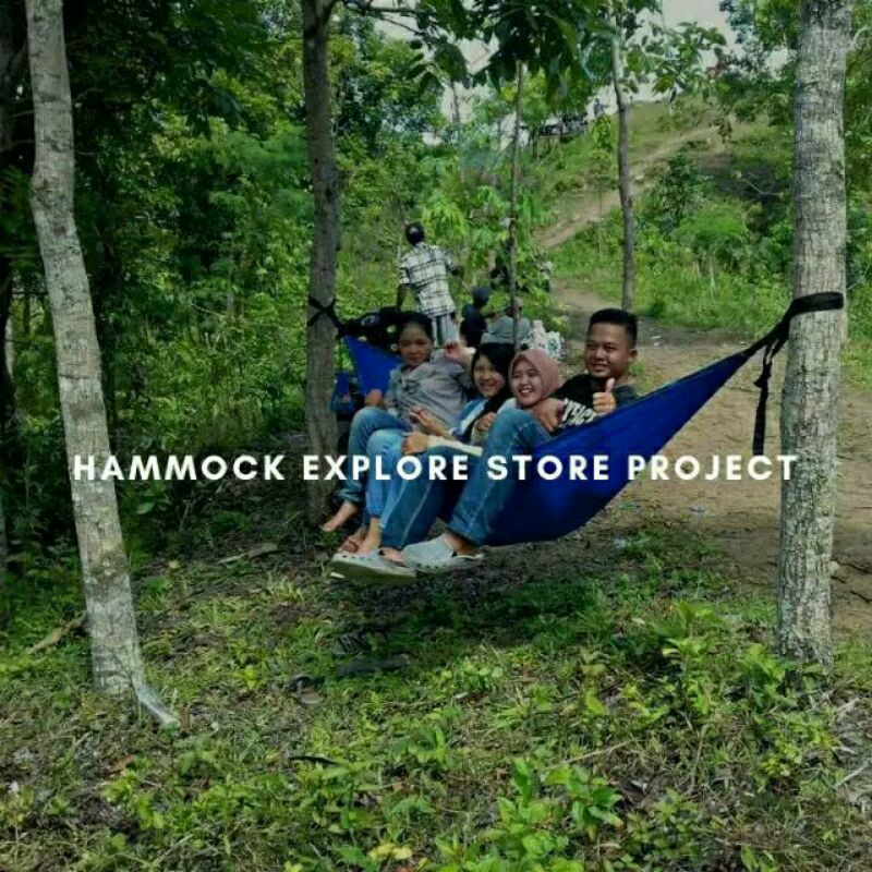 ayunan HAMMOCK ayunan pohon kemping hiking touring ayunan moderen ayunan kekinian