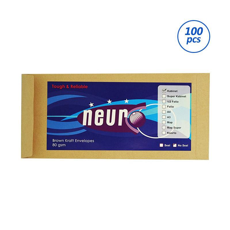 

Amplop Coklat SEAL (Lem) Kabinet NEURO ( 11 x 24 cm ) / Amplop Gaji (100pcs)