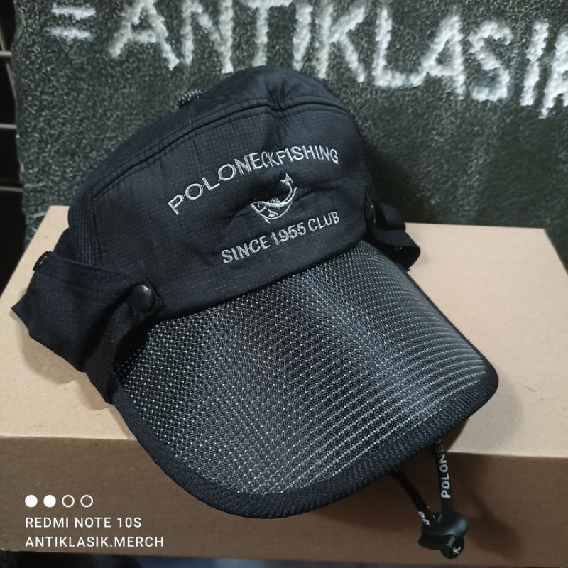 Topi mancing sunblock Poloneck Fishing second