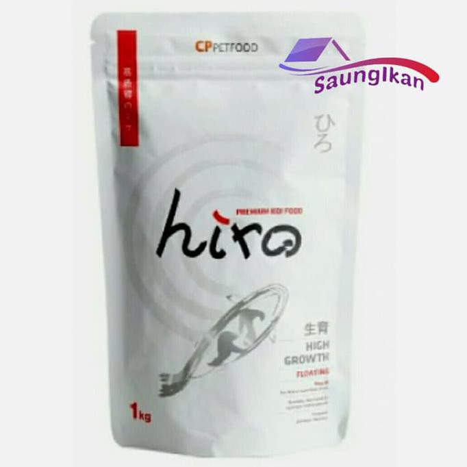 

Pakan Makanan Ikan Koi CP Hiro Hi Growth size M 5mm 1 kg