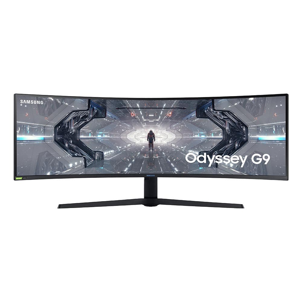 Monitor LED Samsung Odyssey C49G95 C49G95T 49&quot; Curved QLED 5120x1440