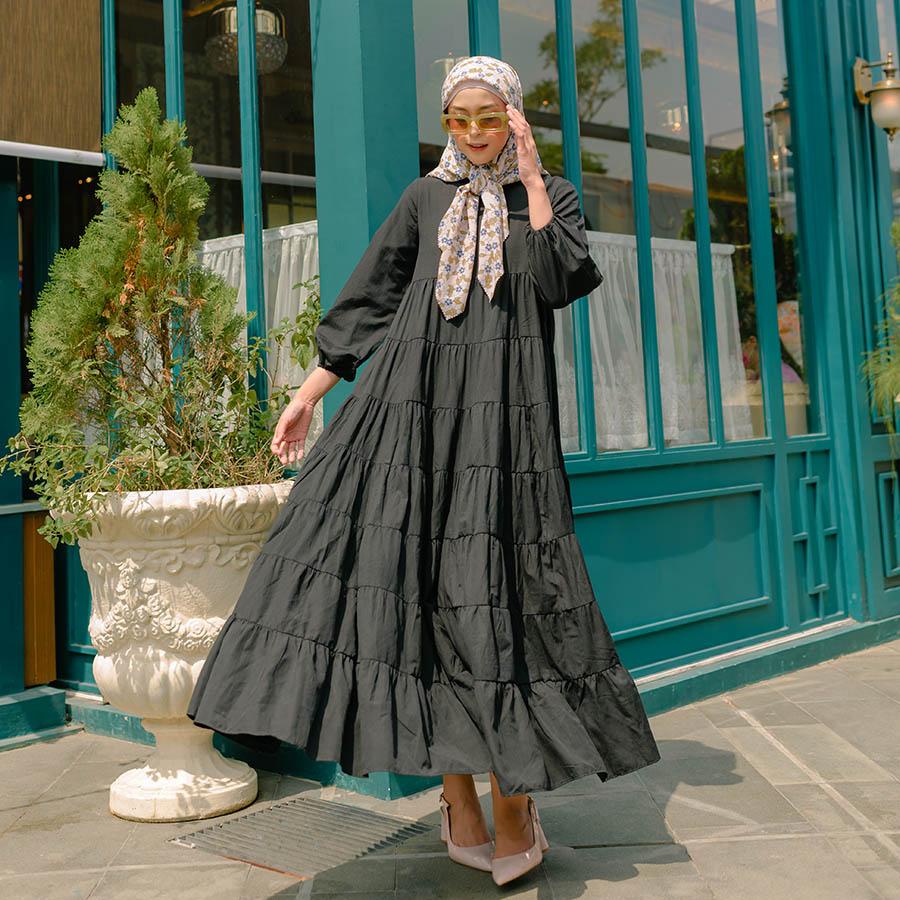 HijabChic Finna Black Dress