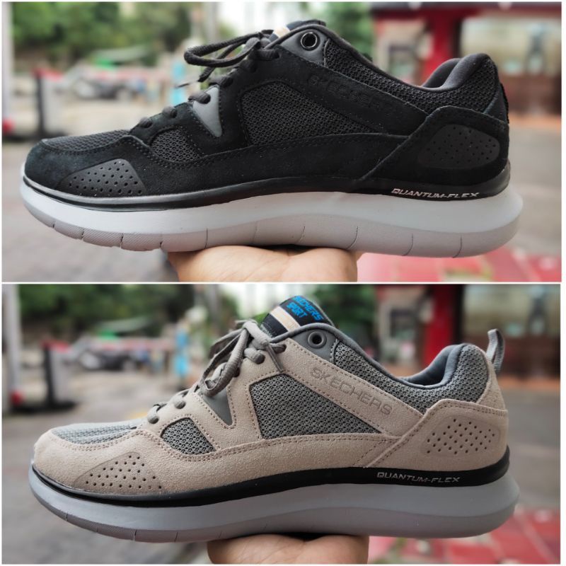 Skechers Relaxed Fit : Quantum Flex - Country Walker Oxford / Sepatu Skechers Pria / Sepatu Pria