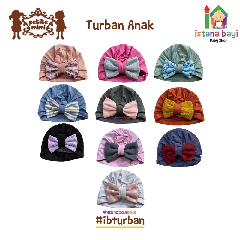 Petite Mimi Turban Pita /Turban Baby