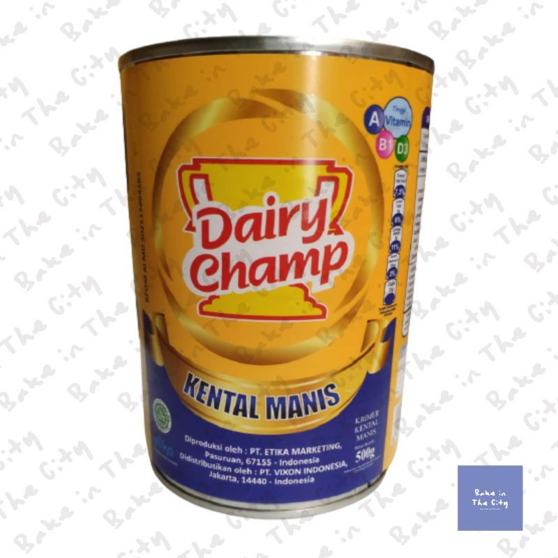 

Susu kental manis Dairy Champ - 500gr