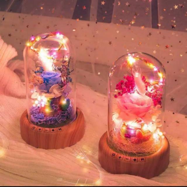 Kotak musik Music Box Rose SPEAKER BLUETOOTH hadiah valentine kado valentine gift