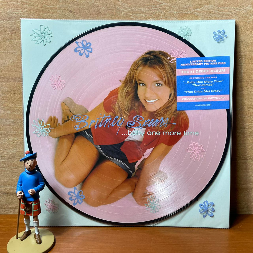 PIRINGAN HITAM / VINYL Britney Spears - Baby One More Time (Pic Disc)