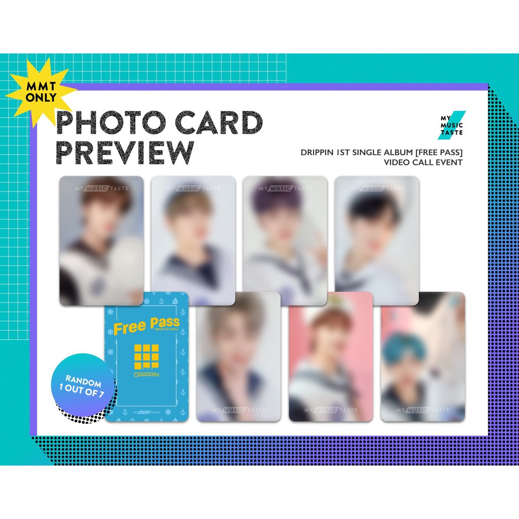 READY STOCK ALBUM DRIPPIN FREE PASS BENEFIT MMT (mymusictaste) official