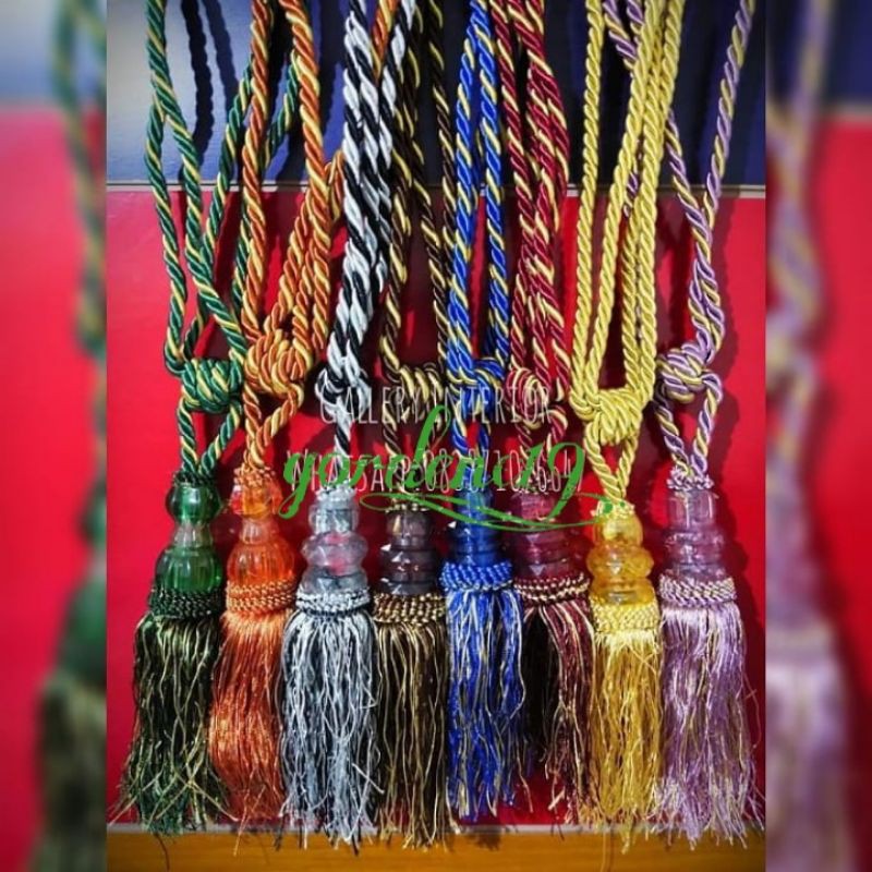 TALI gorden ikatan gorden pengikat gorden tali sibori