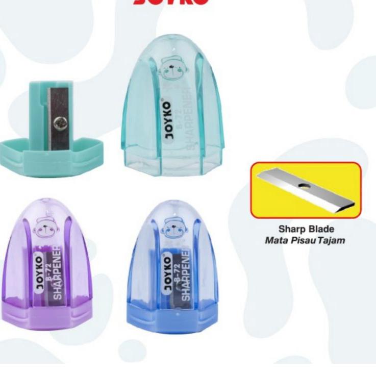 

Pusat Hemat Rautan/sharpener Joyko B.72 ( 24 pcs )