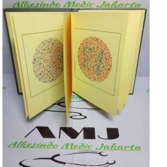 Jual Promo Buku Ishihara Plates Buku Tes Buta Warna Shopee Indonesia