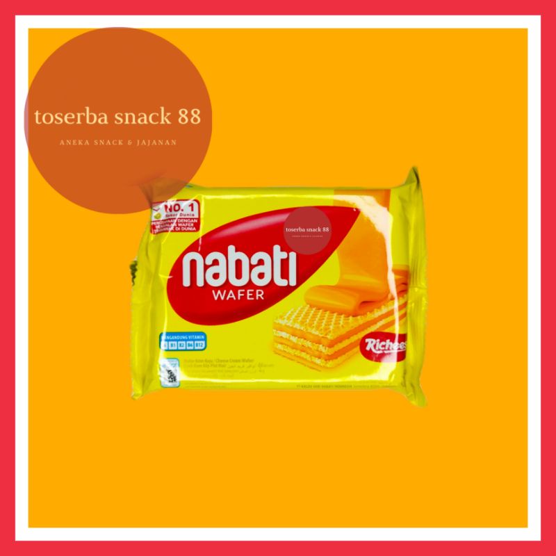 

NABATI WAFER/Wafer Nabati Yang Lezat & Enak (45 gram)