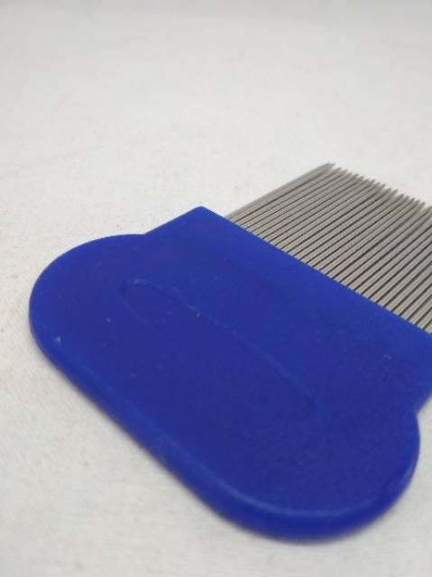 Sisir Serit Kutu Besi steinless steel lice comb