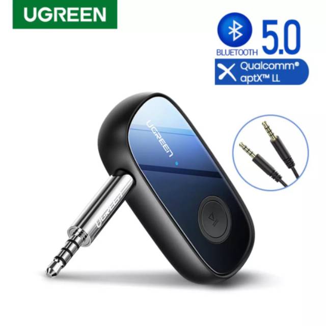 Ugreen Bluetooth Receiver 5.0 Aptx LL AAC SBC Audio Receiver HIFI with Jack 3.5mm for Car Speaker