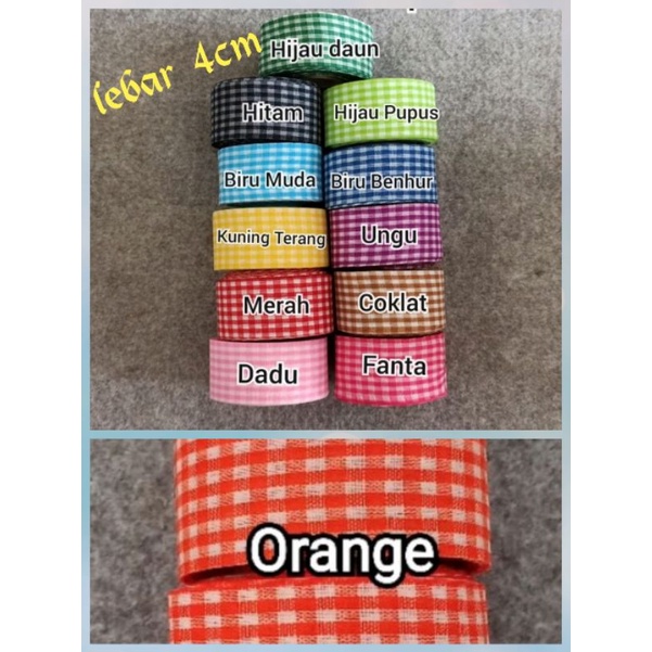 

Pita Kain Kotak 1,5" (4 cm)