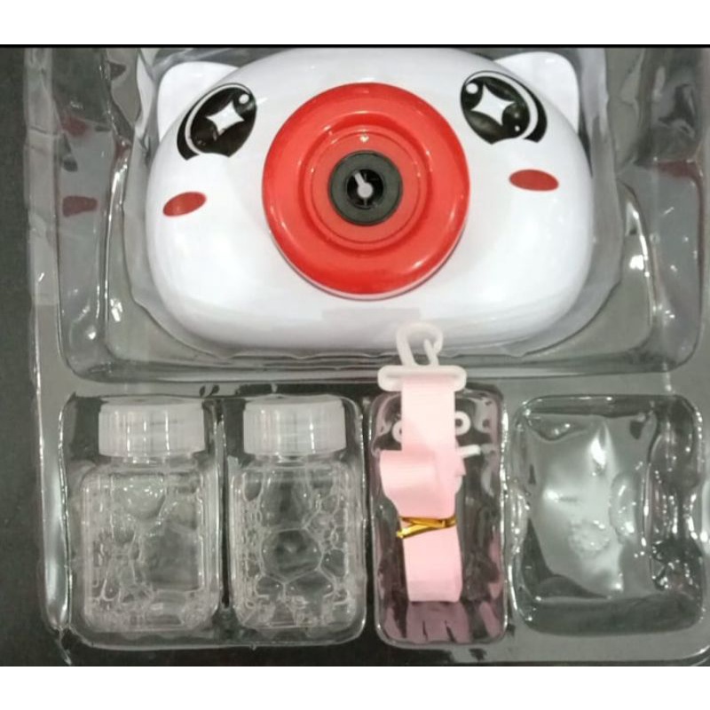 FU 1144 - MAINAN ANAK BUBBLE CAMERA VIRALL MURAH ! FU1144 Air Sabun Gelembung kamera Bubble