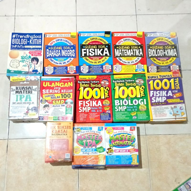 ( OBRAL ) BUKU SOAL - SOAL SMP // PEMBAHASAN SMP // PELAJARAN SMP // RINGKASAN SMP // MATEMATIKA // 