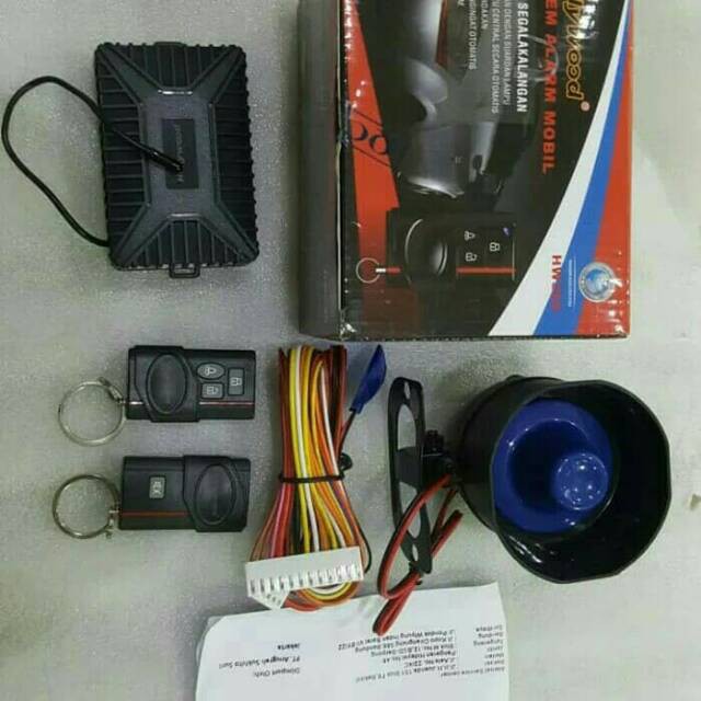 ALARM MOBIL JAZZ MEREK HOLLYWOOD- AKSESORIS INTERIOR MOBIL