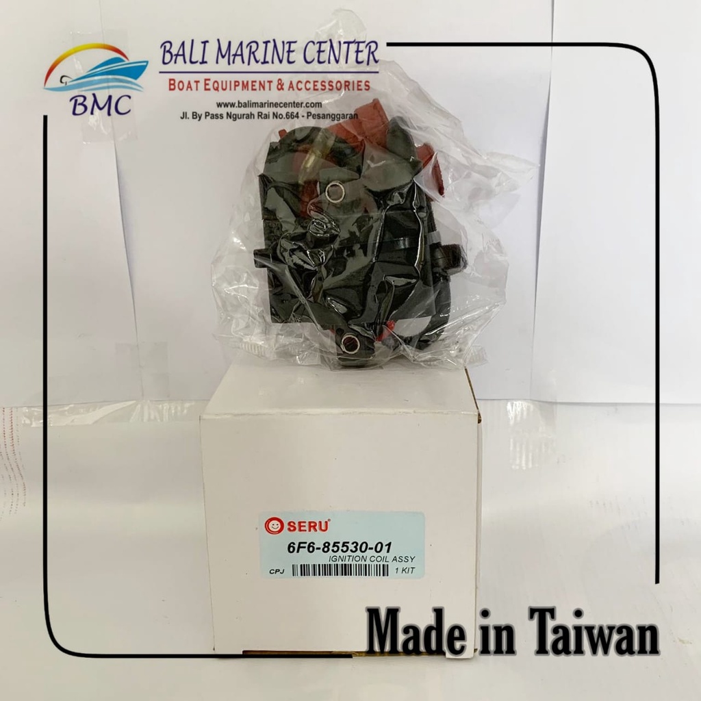 6F6-85530-01-OSR COIL BUSI NEW 40HP YAMAHA