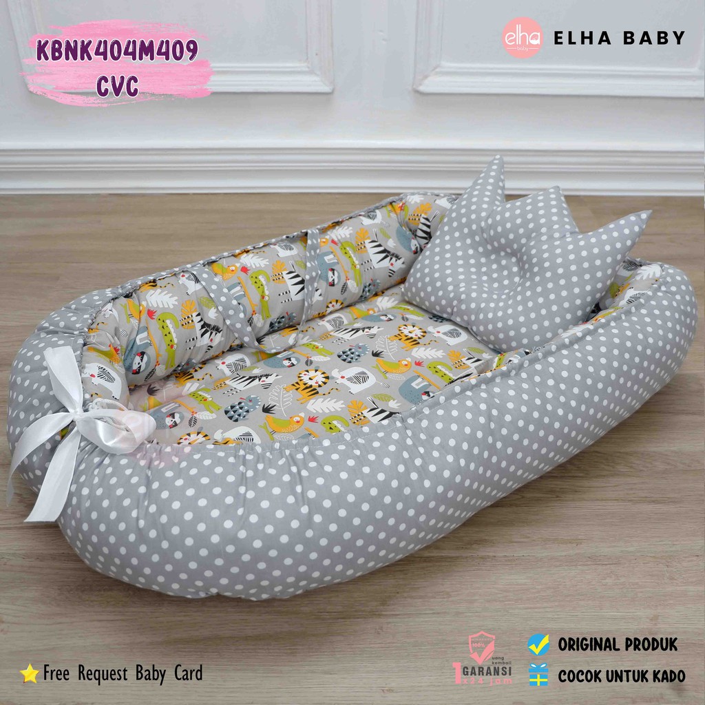 Kasur Bayi Nest Lengkap Kelambu Tempat Tidur Bayi Baru Lahir Baby Gift Set Kado Bayi