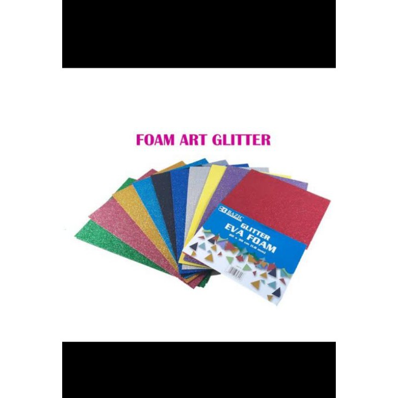 

Eva Foam Glitter 20 x 30 (10pcs)
