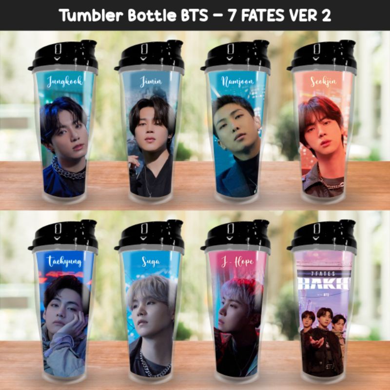 TUMBLER BOTTLE 7FATES VER2 PTD SG2022 BTS X COOKIERUN cUSTOM