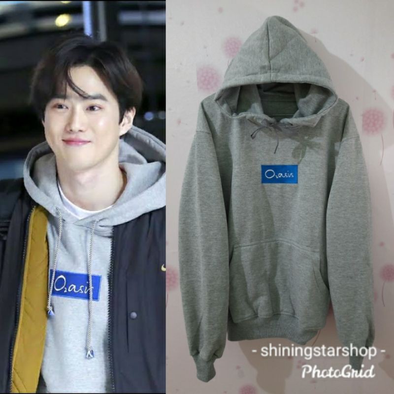 Hoodie exo suho oasis hoodie suho O2asis
