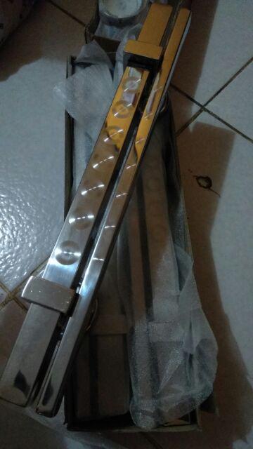Handle Tarikan Pintu Minimalis Stainless 33cm 2set+kunci Pelor Promo