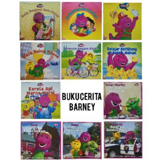 MURAH MERIAH Buku Cerita Barney