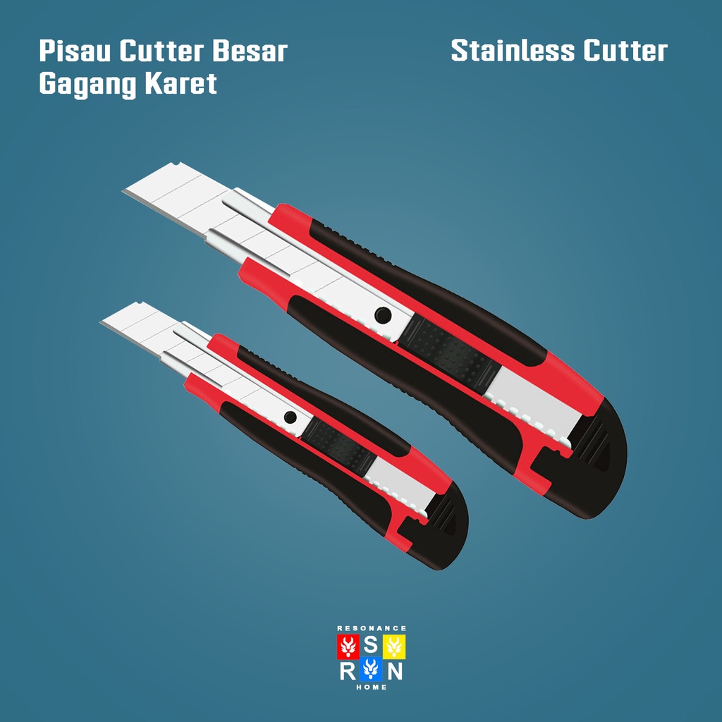 

Pisau Cutter Besar Murah Utility Knife Blade Resonance Home