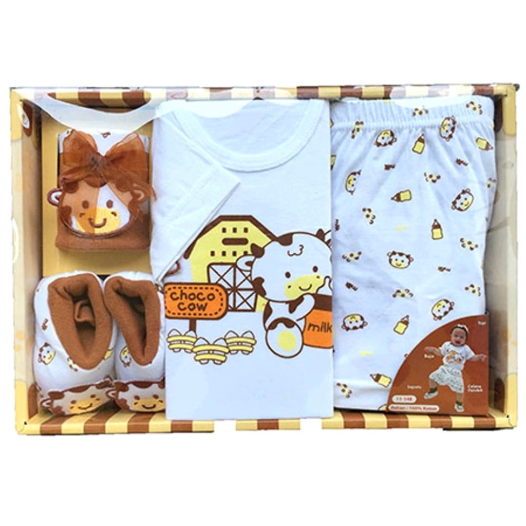 Kado Bayi Kado Lengkap / KIDDY SET COKLAT / Kiddy Baby Set / PAKET PERLENGKAPAN BAYI