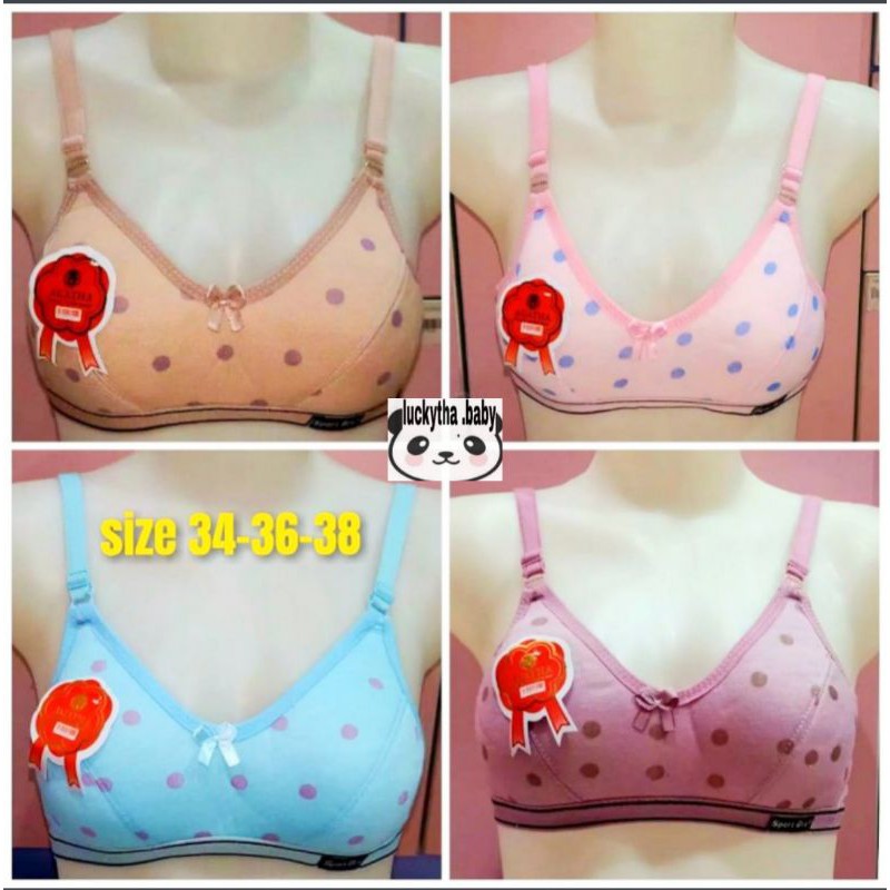 bh anak remaja AGATHA MINI BRA SPORT/ BRA ANAK REMAJA TANPA KAWAT AGATHA