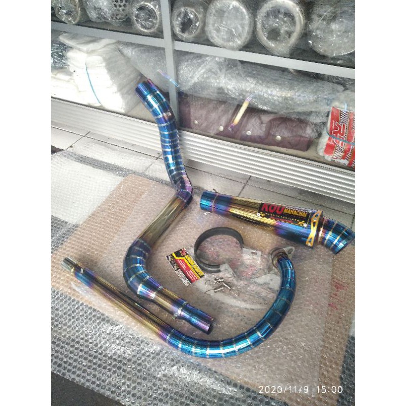 knlpot vixion bluemon kidal Cobra