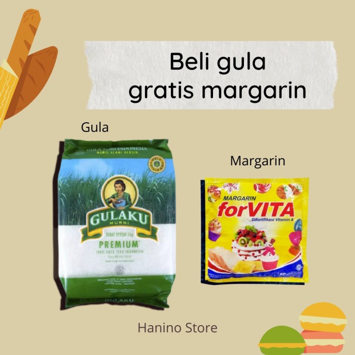 

Gula pasir Gulaku 1 kg