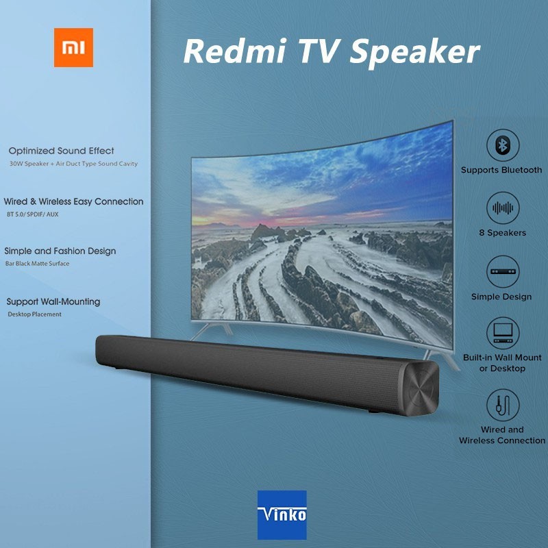 Xiaomi Redmi TV Soundbar Wireless Bluetooth Xiaomi Home