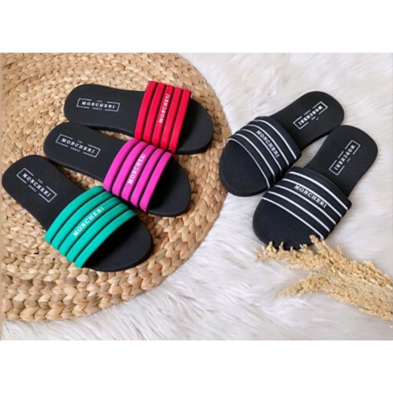 SANDAL SLOP KOKOP WANITA MONCHERI