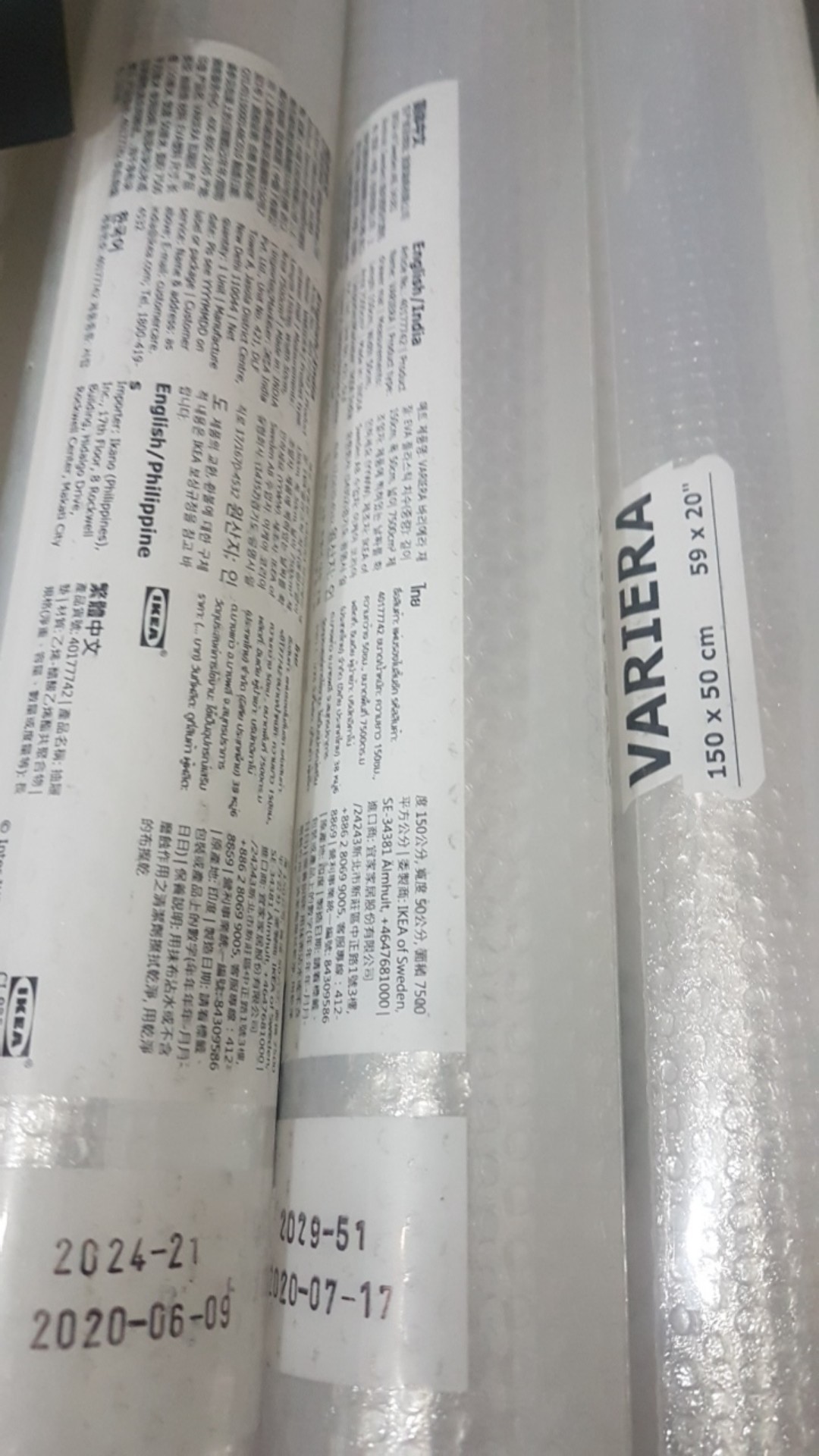 Alas Laci / Alas Meja /  Tatakan Piring Drawer Mat Alas Meja Kerja Anti Slip Shelf Liner