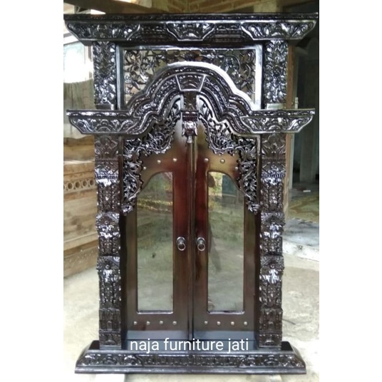 pintu gebyok ukir jati jendela ukir jati