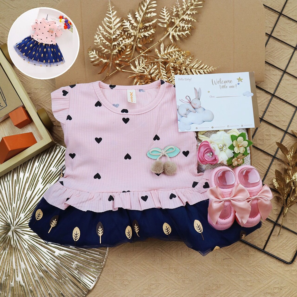 BARU! LIO049 Girls Baby Hampers 0-12 months/ Hampers bayi newborn/ Kado bayi/ baby girl gift set