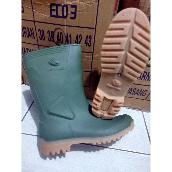 AP BOOTS TERRA ECO5 HIJAU PENDEK/AP BOOTS TERRA PENDEK HIJAU