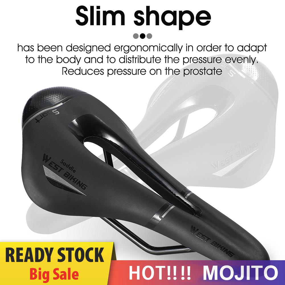 Sadel Sepeda Mtb Model Hollow Elastis Shockproof