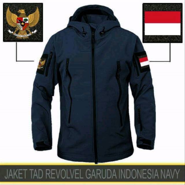 JAKET TAD REVOLVER GARUDA INDONESIA/JAKET TACTICAL/JAKET OUTDOR PRIA/JAKET TAD