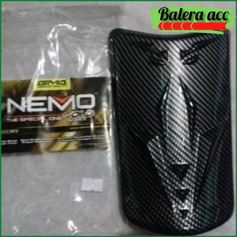 Cover Tutup Tangki Yamaha Aerox 155 Carbon Nemo