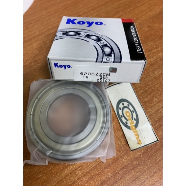 BEARING 6206 ZZ KOYO ORIGINAL 6206ZZ